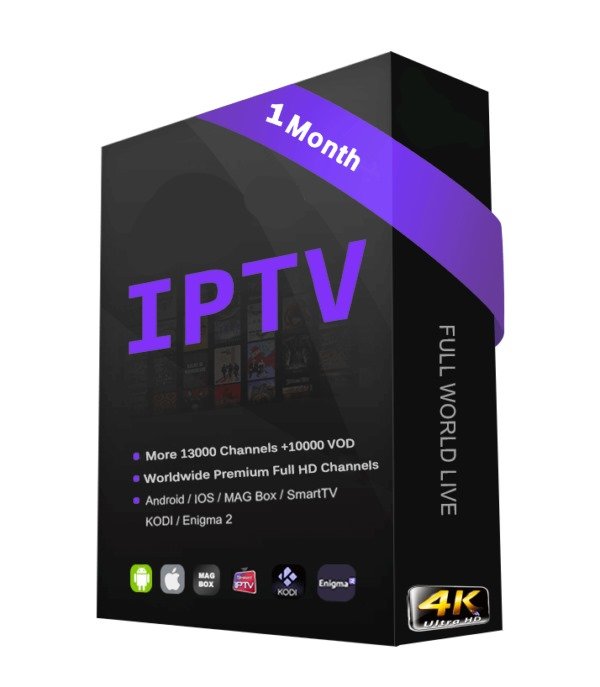 Nordic IPTV 1-Month Subscription - Stream 50,000+ Channels in SD, HD, Full HD, and 4K with Netflix, Prime Video, Disney+, and more.