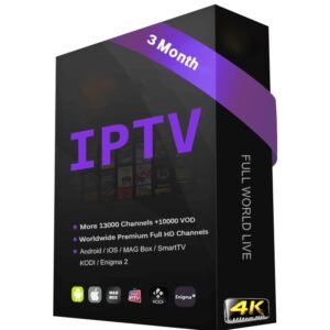 Nordic IPTV 3-Month Subscription - Stream 50,000+ Channels, Netflix, Prime Video, Disney+, and 2025 movies in 4K.